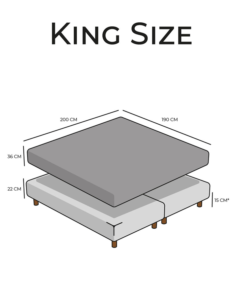 Spring Air Set De Colchón Y Box Yuke King Size