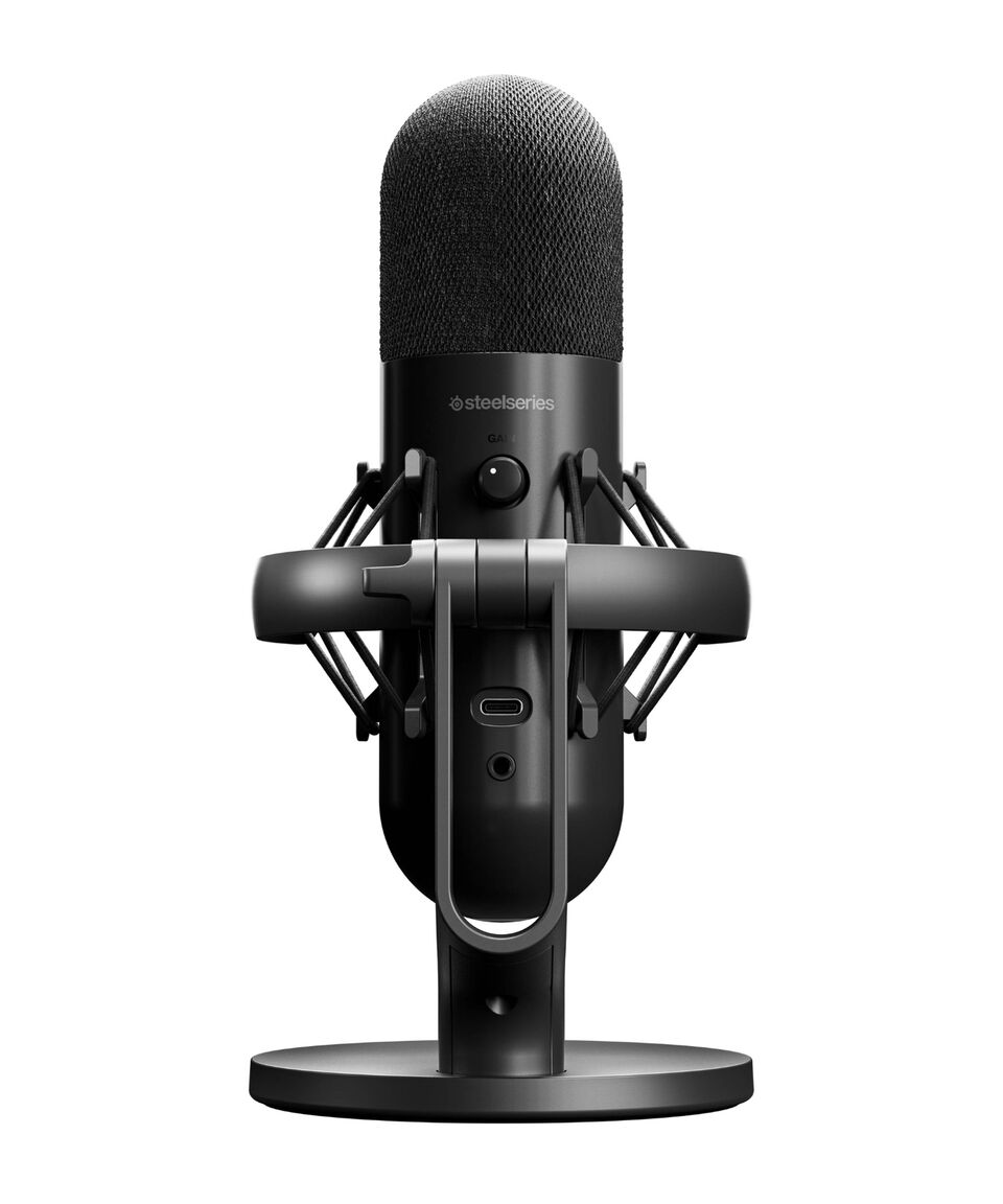 SteelSeries Micrófono Alias Negro