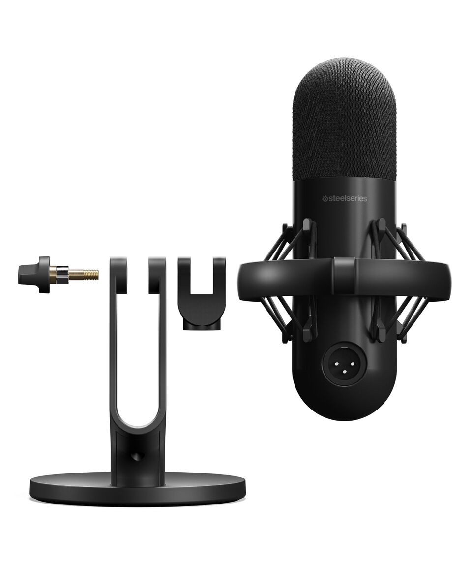 SteelSeries Micrófono Gaming Alias Pro Negro