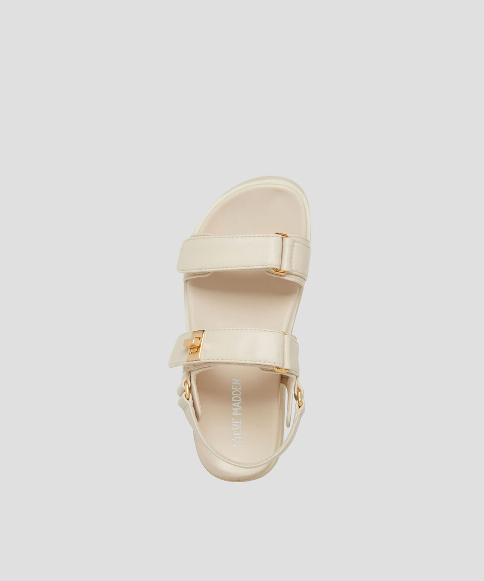 Steve Madden Sandalias Planas Con Logotipo Niña
