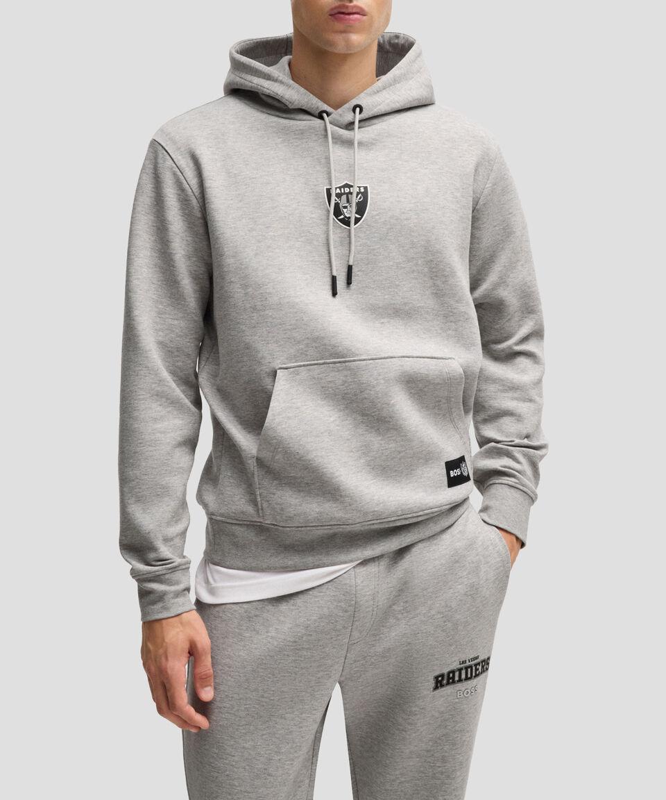 Boss Sudadera Boss x NFL en interlock con capucha y detalle especial de la marca Hombre