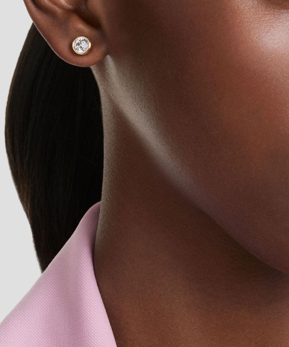 Swarovski Aretes De Botón Imber Mujer