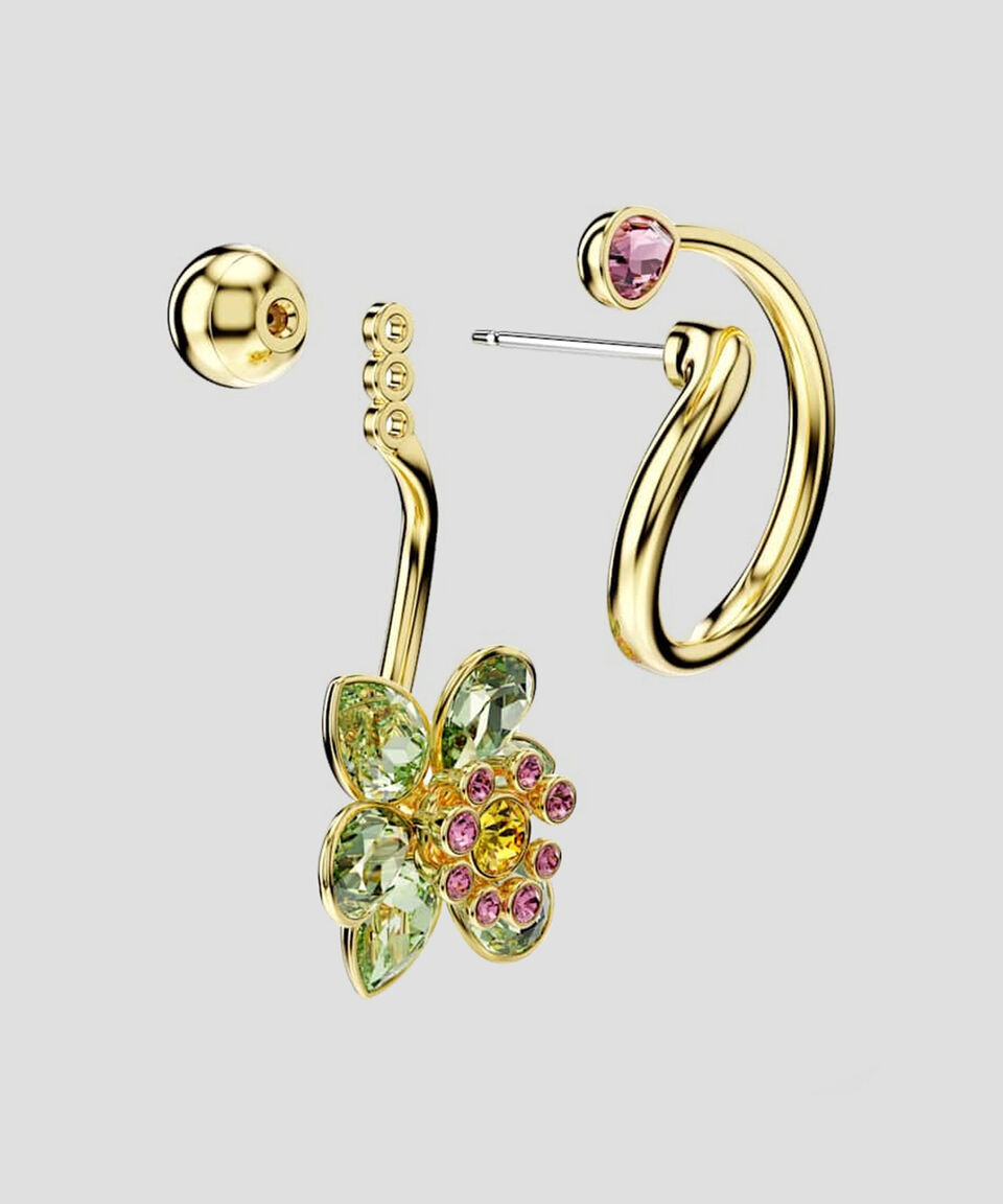 Swarovski Aretes Idyllia Flor Mujer