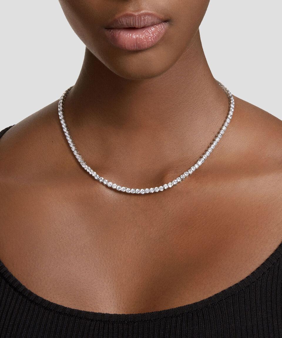 Swarovski Collar Con Circonitas Mujer