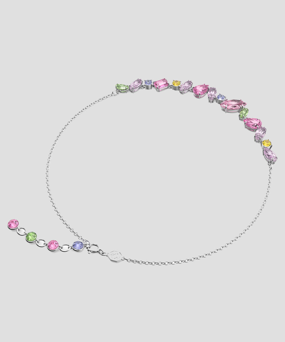 Swarovski Collar Gema Con Cristales Mujer