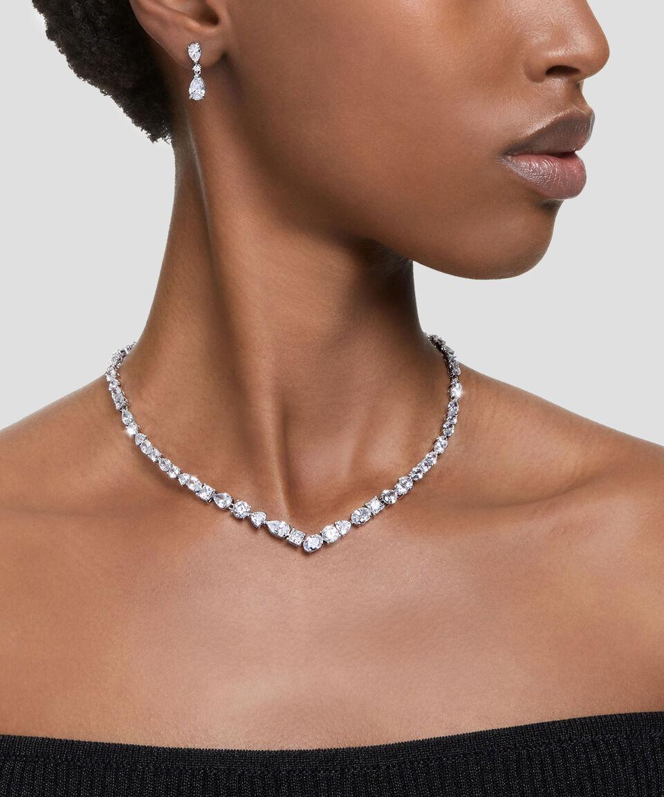 Swarovski Set De Collar Y Aretes Mujer