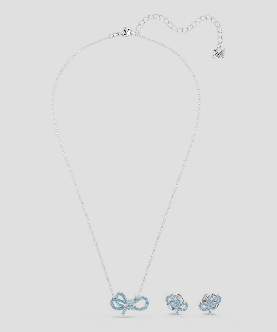 Swarovski Set Lifelong Bow Mujer