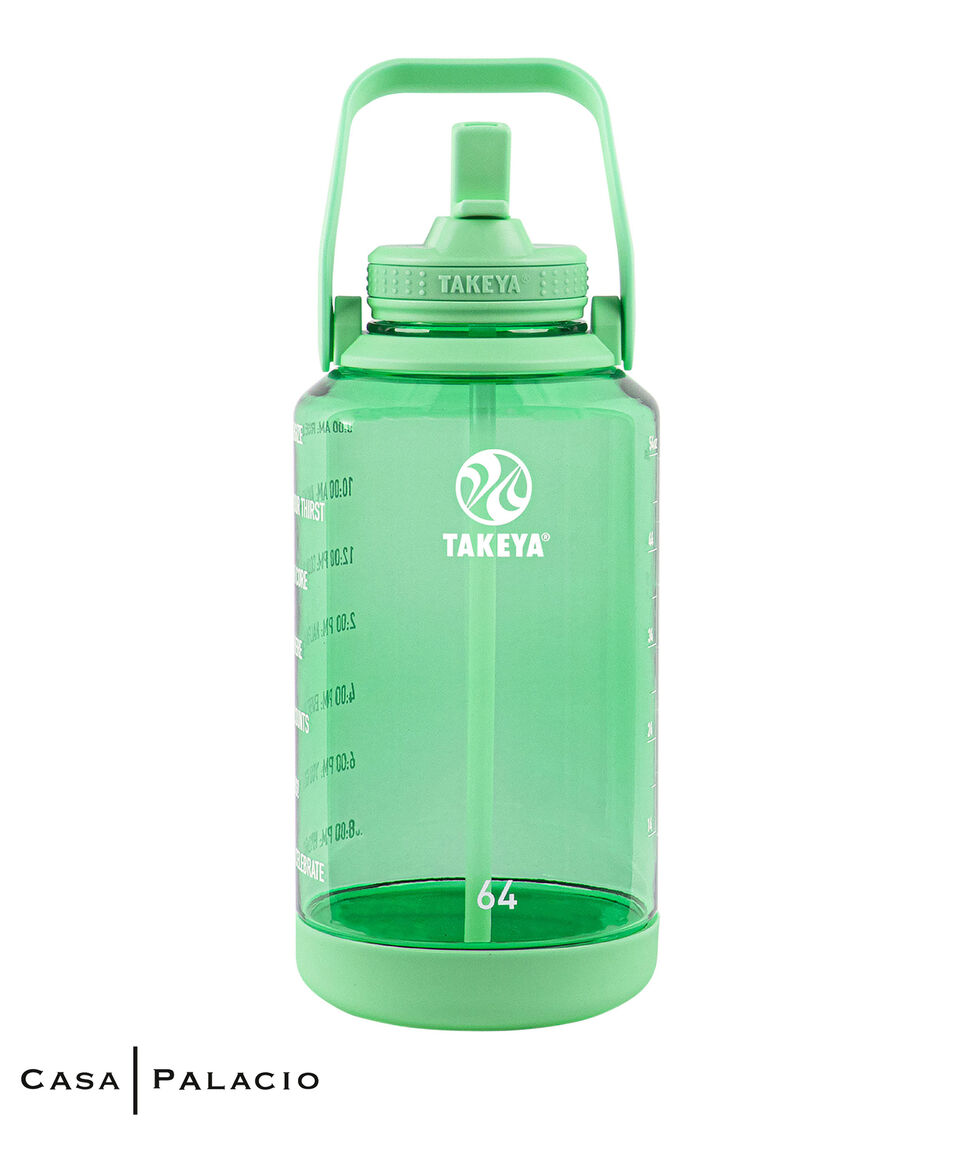 Takeya Botella Motivacional 1.9 L Verde