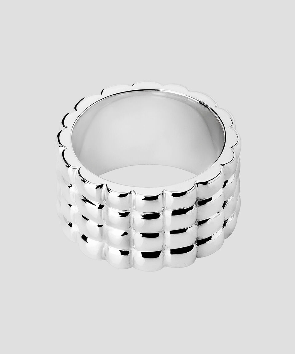 Tane Anillo Alma Textura Grueso Mujer