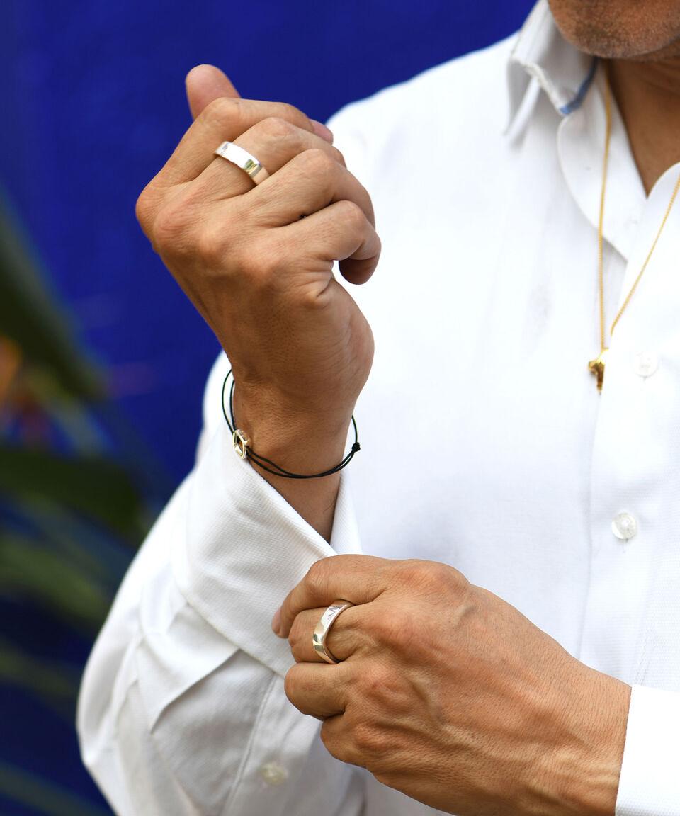 Tane Anillo En Plata .925 Orbital Unisex