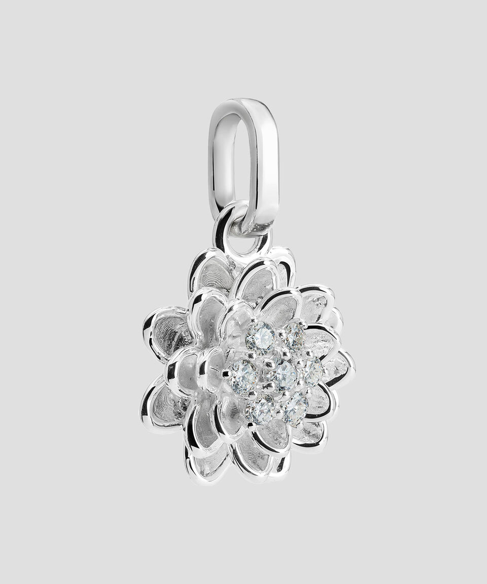 Tane Charm Dalia En Plata .925 Con Diamantes Unisex
