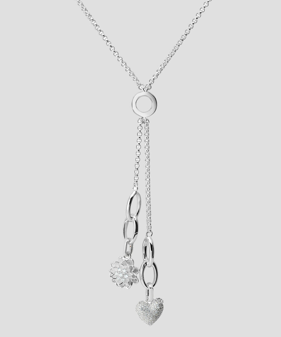 Tane Charm Dalia En Plata .925 Con Diamantes Unisex