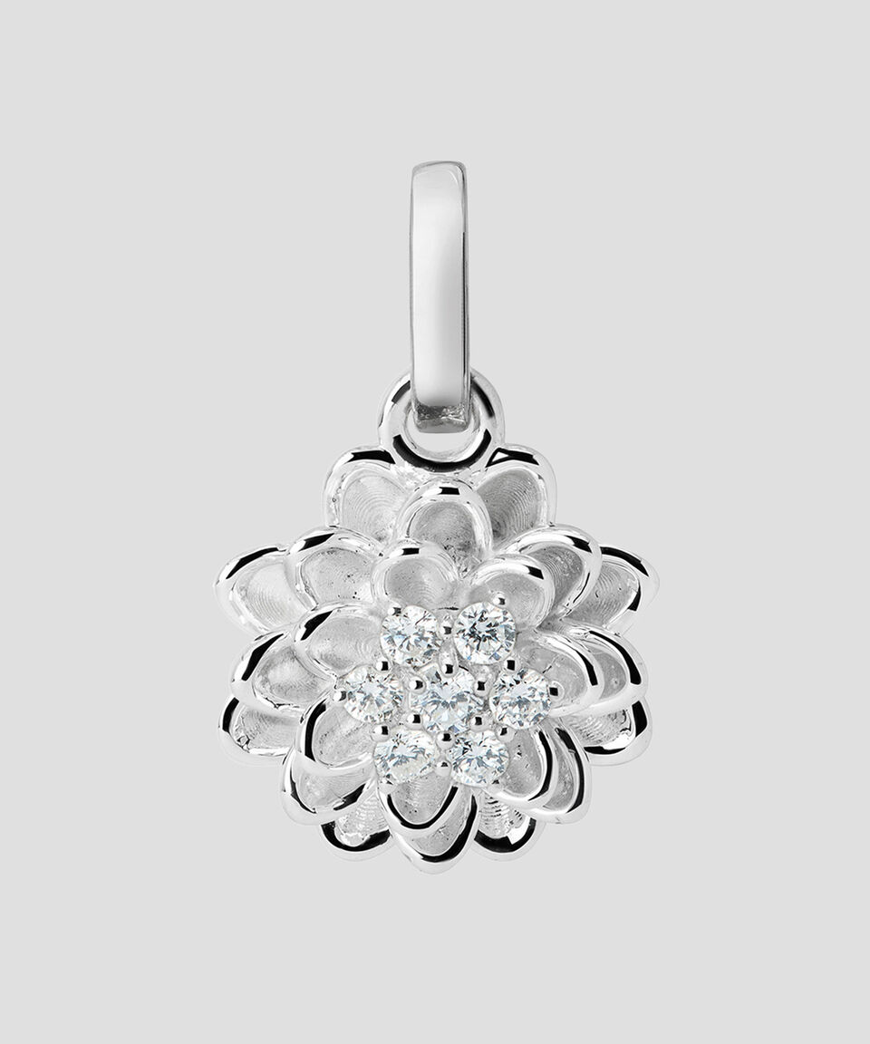 Tane Charm Dalia en Plata .925 con Diamantes Unisex