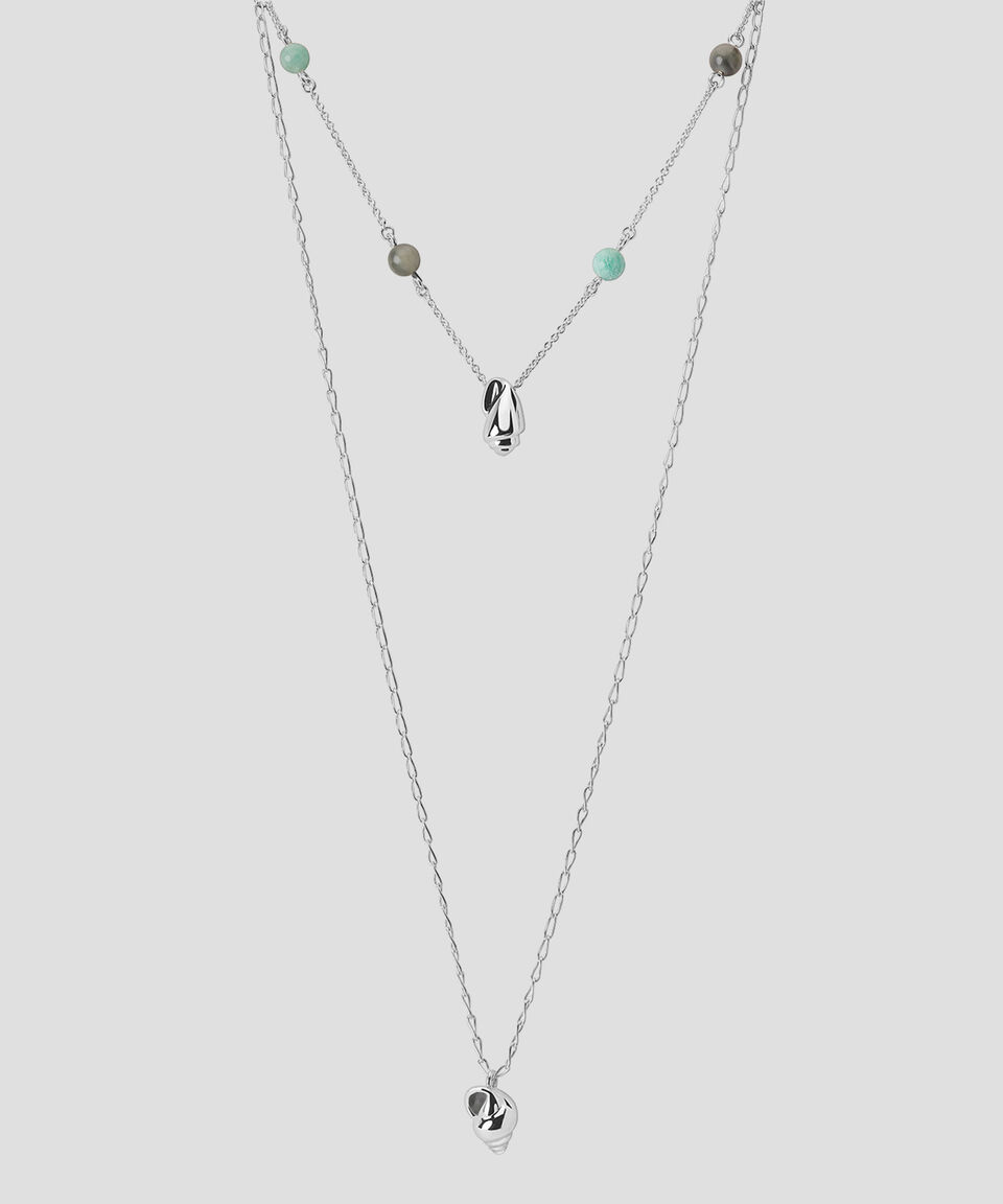 Tane Collar Doble Tulum En Plata .925 Mujer