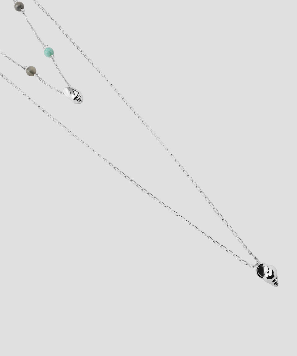 Tane Collar Doble Tulum En Plata .925 Mujer