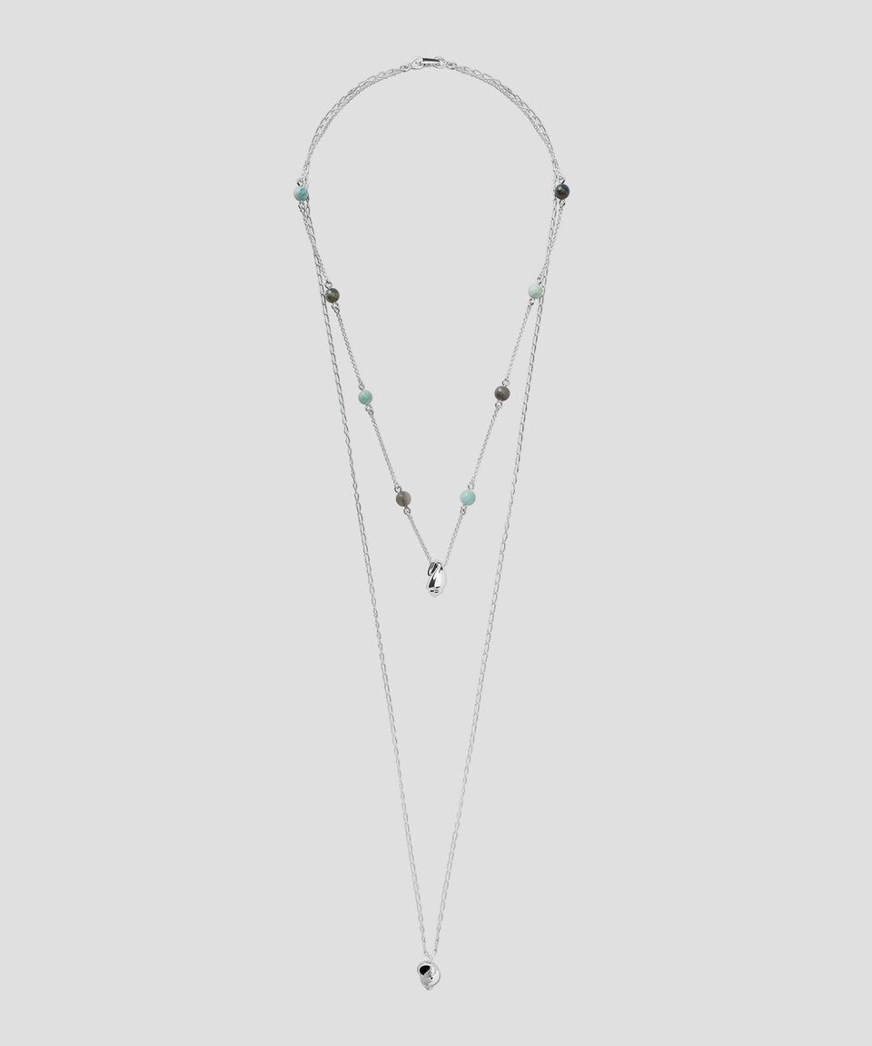 Tane Collar Doble Tulum en plata .925 Mujer