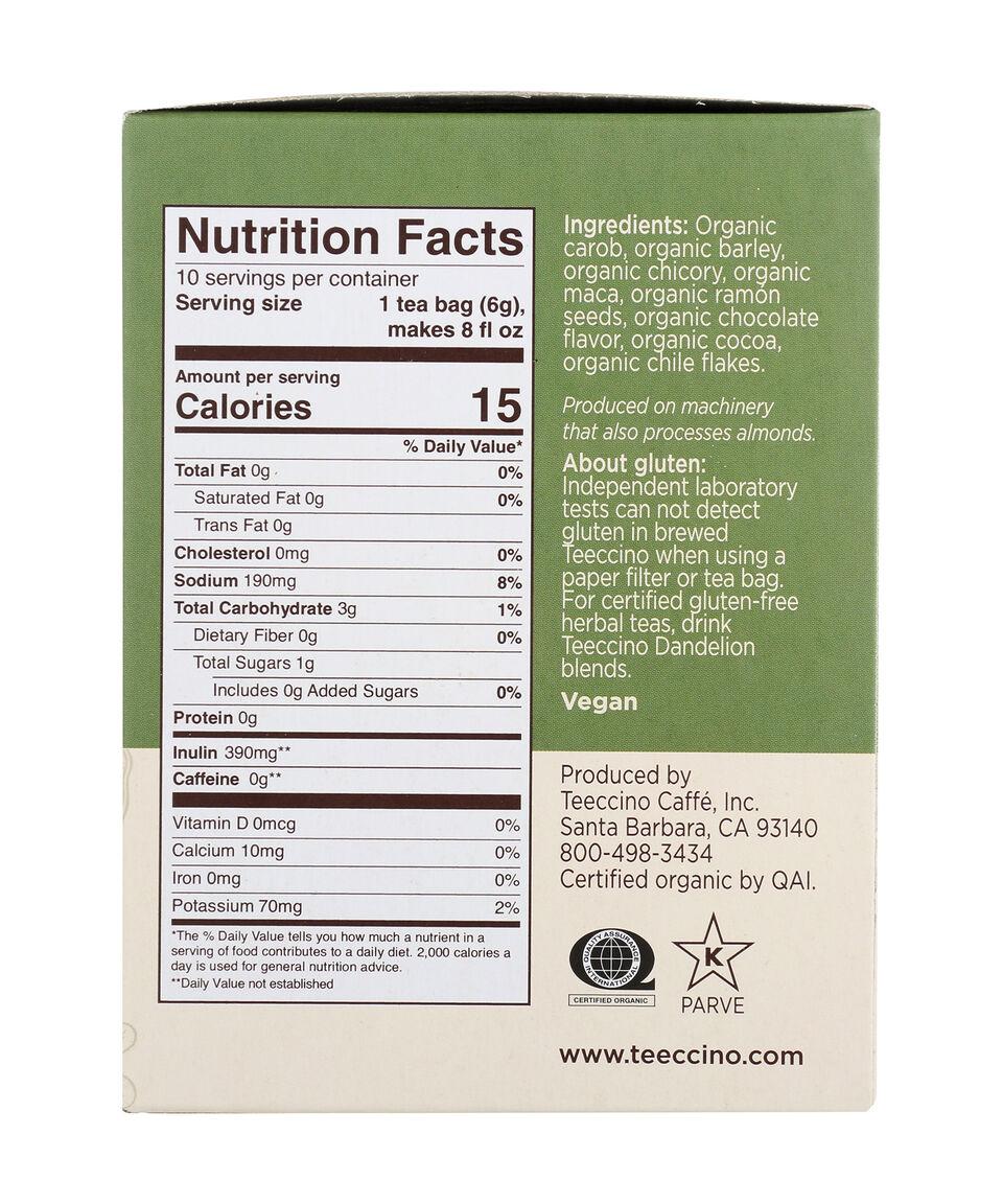 Teeccino Té De Hierbas Tostadas Maca Chocolaté 60 G