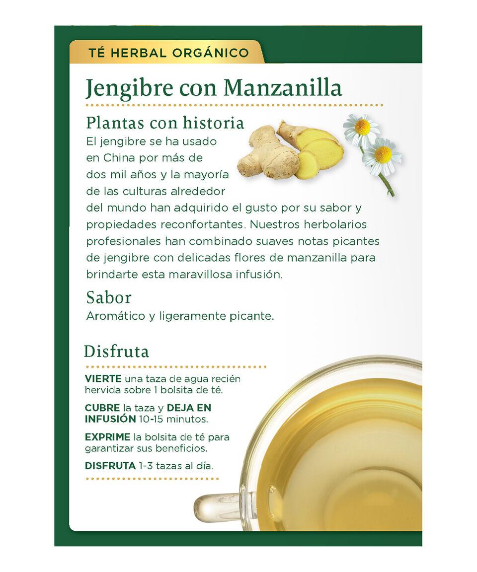 Traditional Medicinals Té De Jengibre Con Manzanilla 24 G
