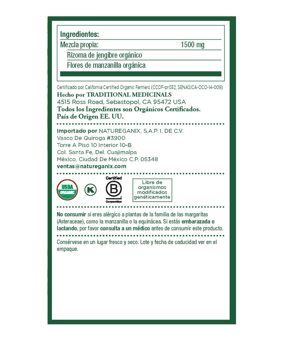 Traditional Medicinals Té De Jengibre Con Manzanilla 24 G