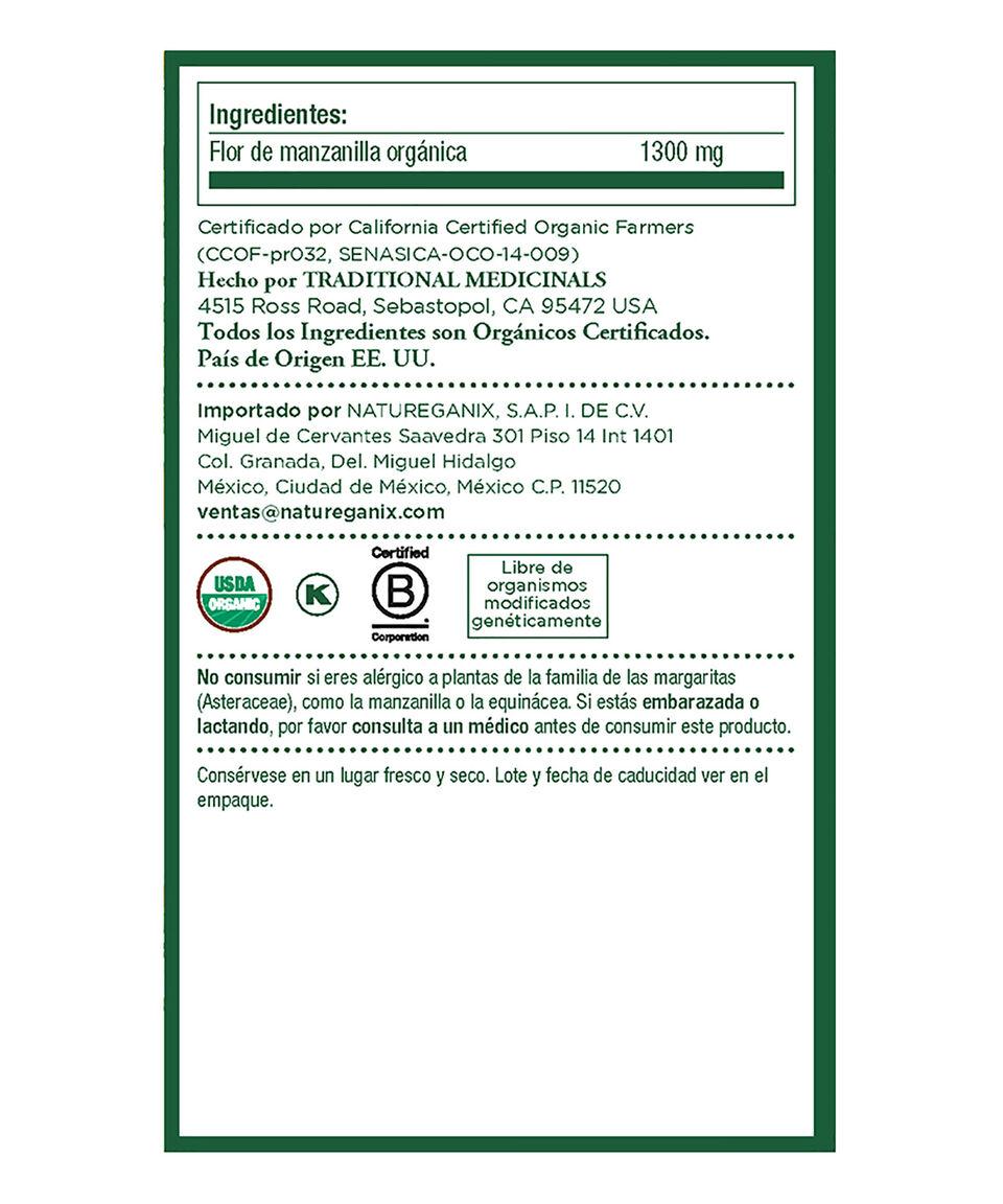 Traditional Medicinals Té Orgánico De Manzanilla 20.8 G