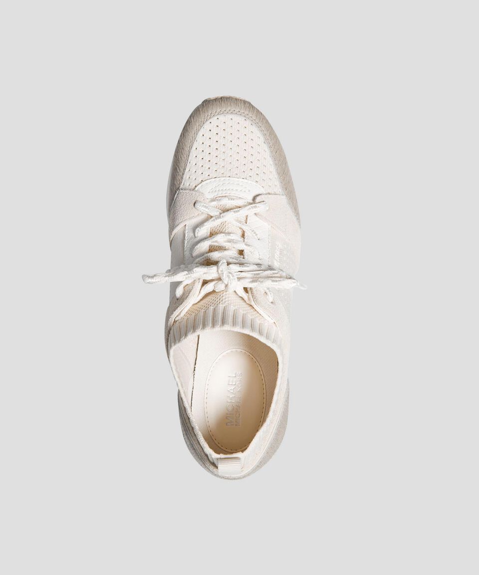 Michael Kors Tenis Casuales Con Plataforma Georgie Knit Mujer