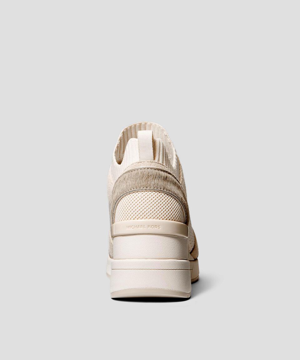 Michael Kors Tenis Casuales Con Plataforma Georgie Knit Mujer