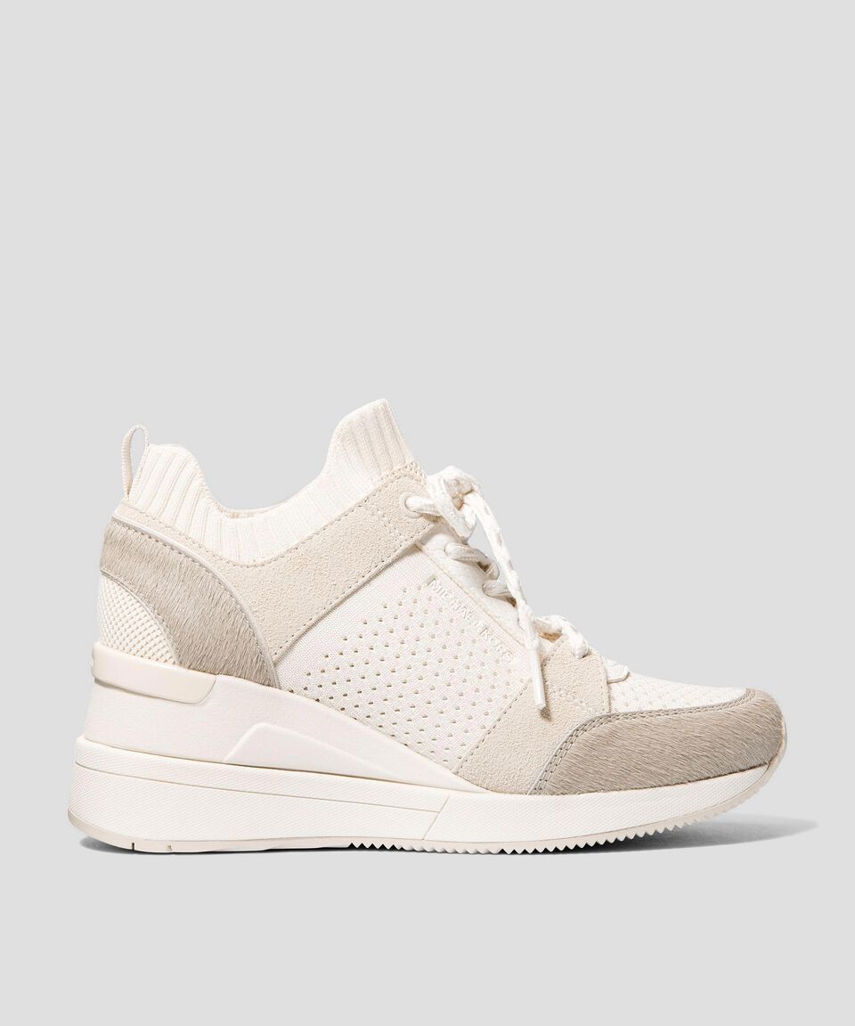 Michael Kors Tenis casuales con plataforma Georgie Knit Mujer