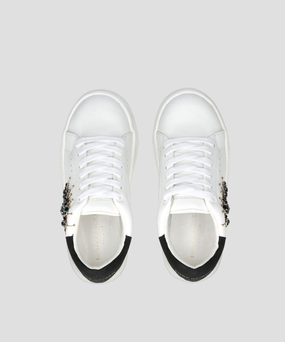Kurt Geiger Tenis Casuales Con Plataforma Mini Laney Eye En Piel Niña
