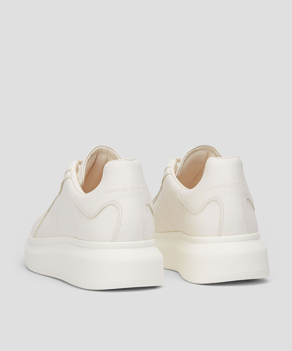 McQueen Tenis Casuales Con Plataforma Retro Trainer En Piel Vacuna Hombre