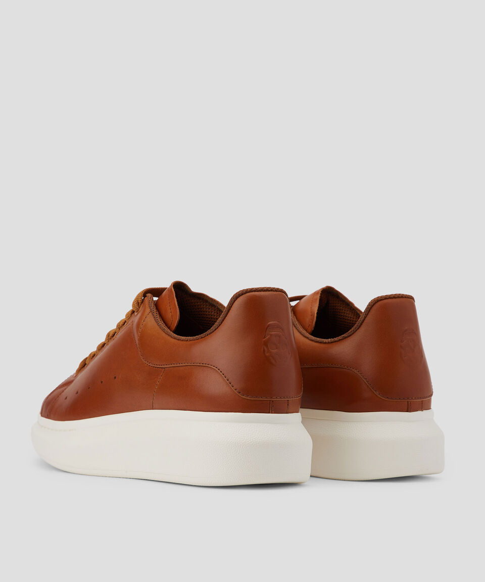 McQueen Tenis Casuales En Piel Oversized Seasonal Hombre