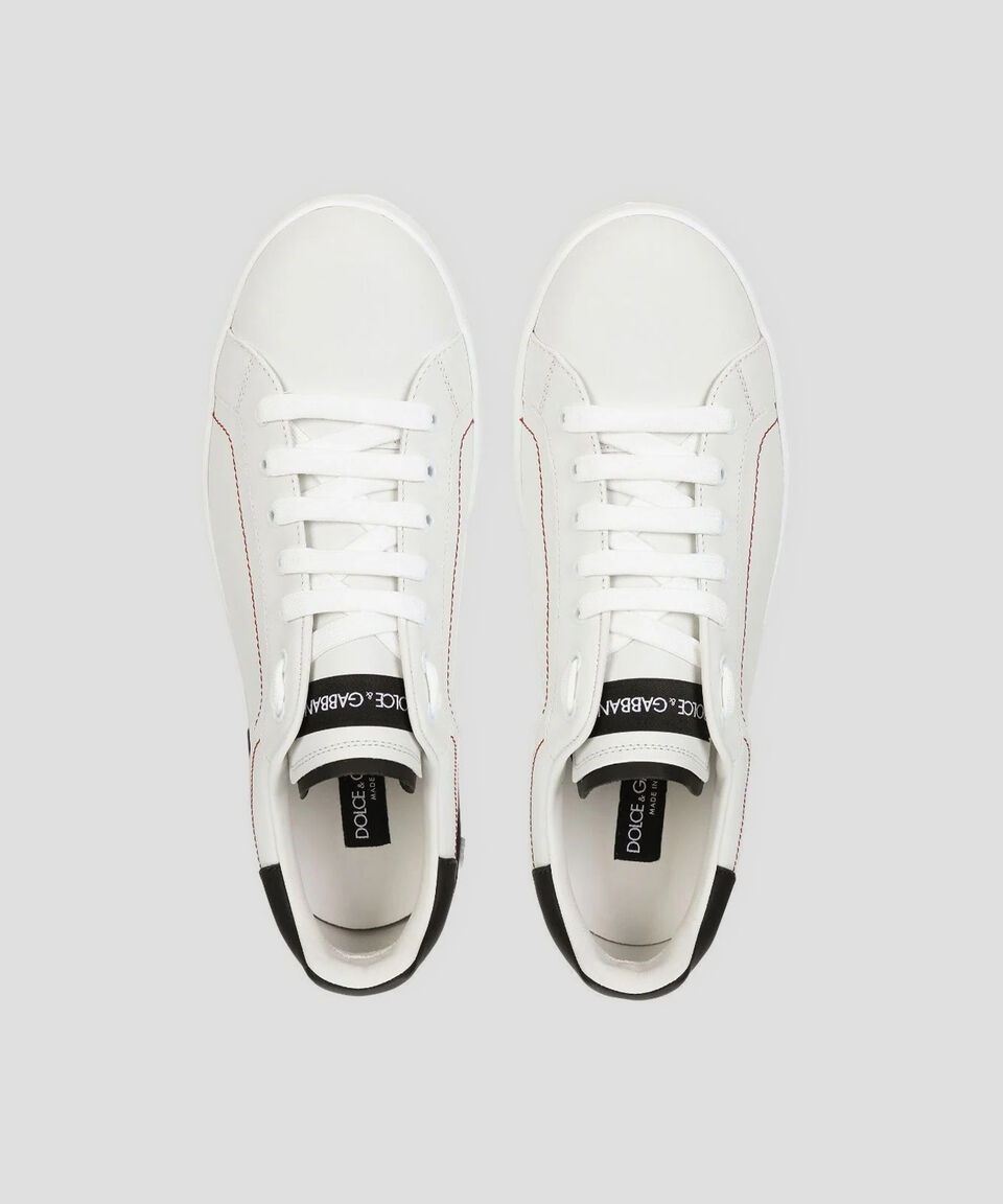 DOLCE & GABBANA Tenis Casuales En Piel Portofino Hombre