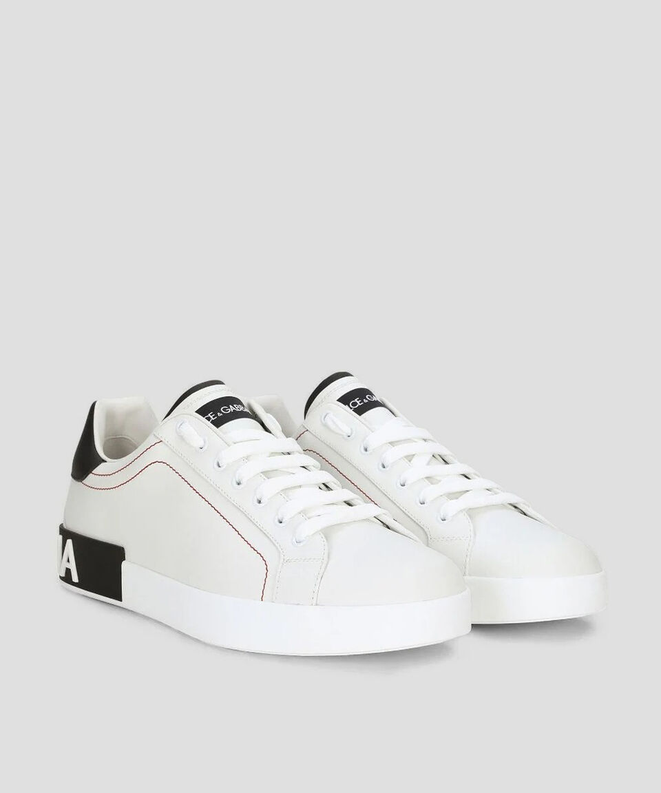 DOLCE & GABBANA Tenis Casuales En Piel Portofino Hombre