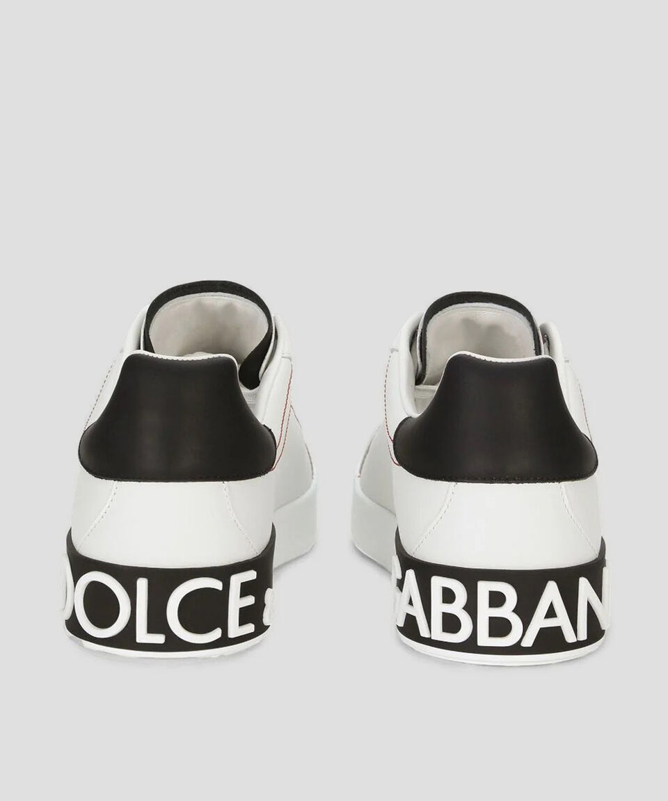 DOLCE & GABBANA Tenis Casuales En Piel Portofino Hombre