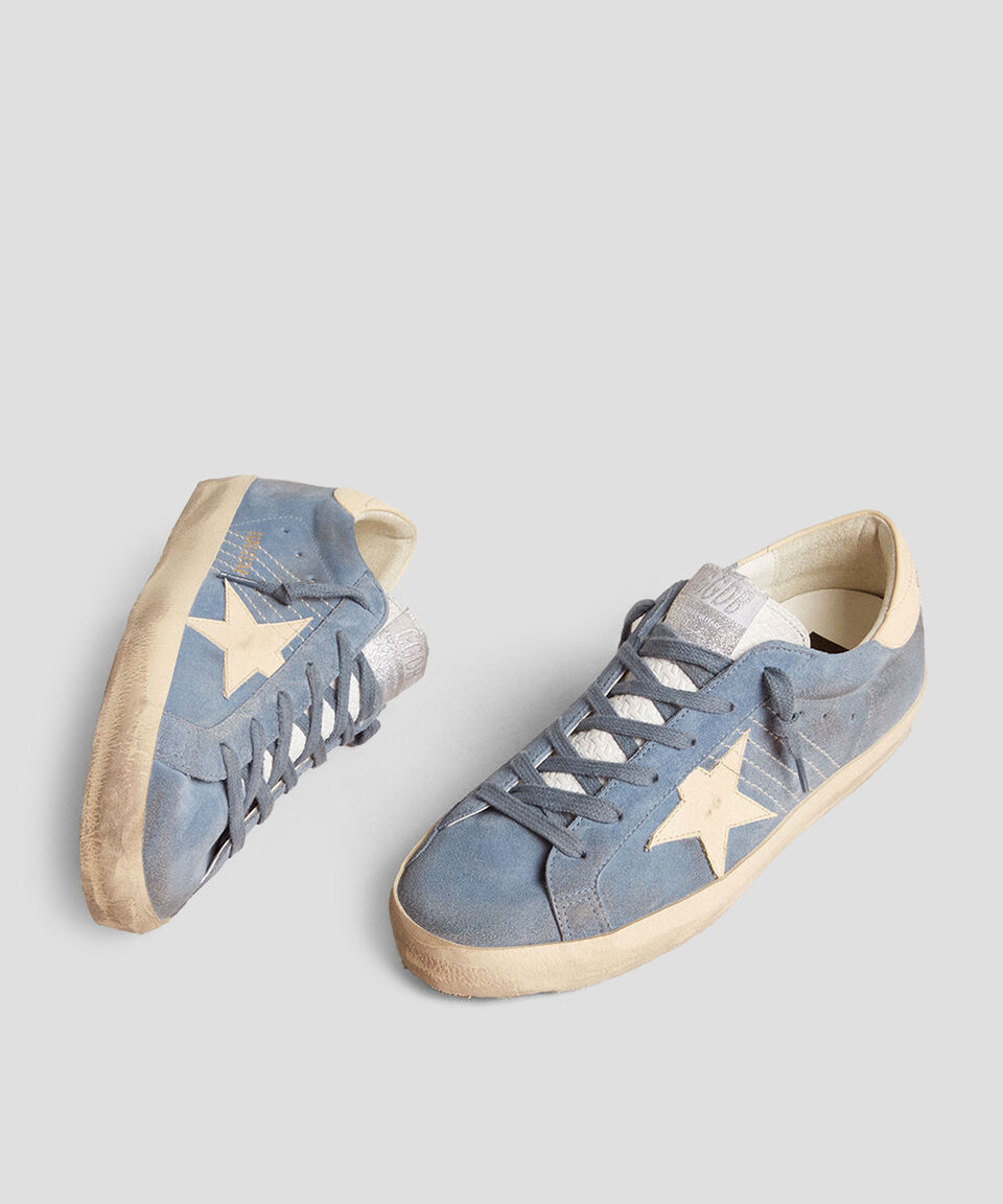 Golden Goose Deluxe Brand Tenis Casuales En Piel Super Star Mujer