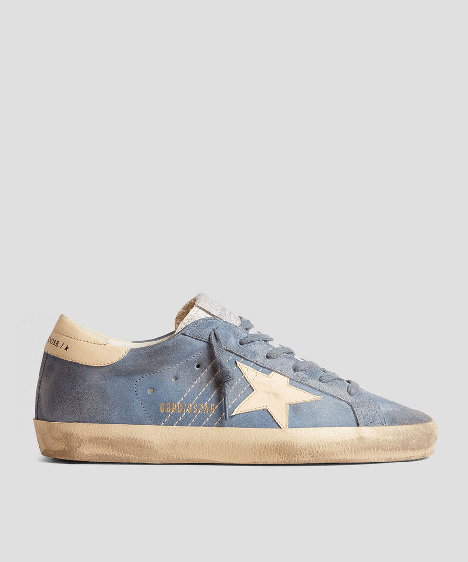 Golden Goose Deluxe Brand Tenis casuales en piel Super Star Mujer