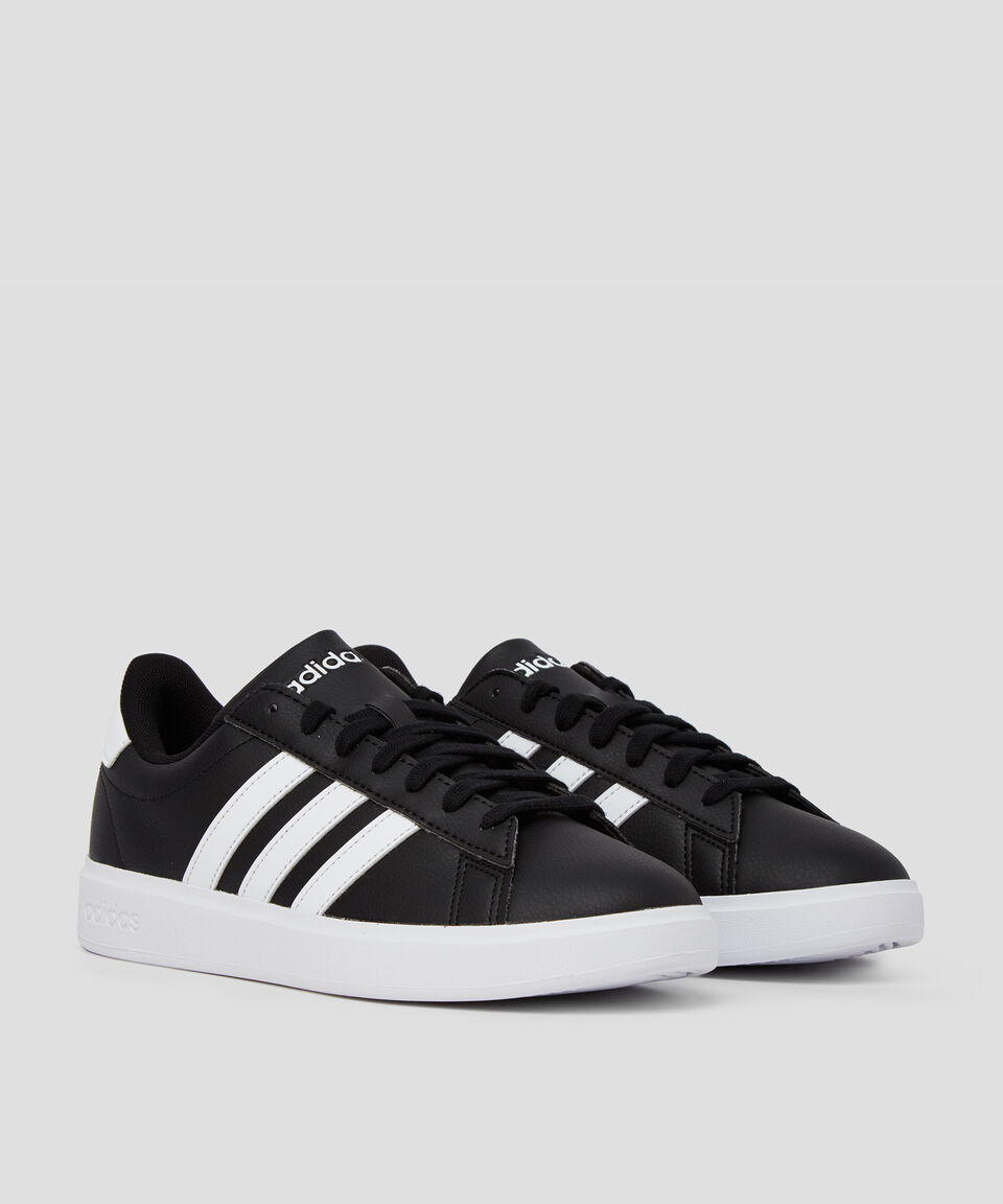 Adidas Tenis Casuales Grand Cort Con Franjas Hombre
