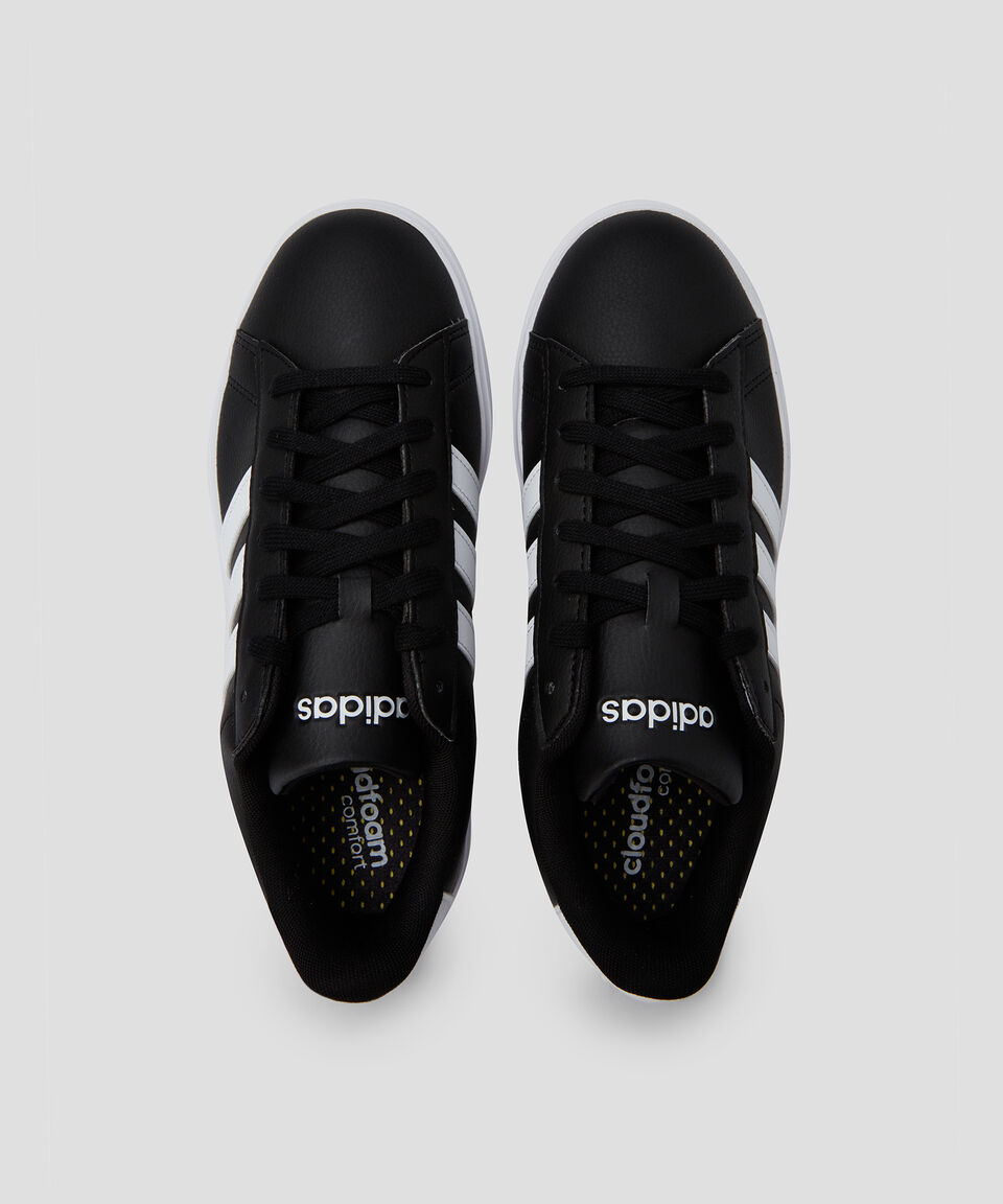 Adidas Tenis Casuales Grand Cort Con Franjas Hombre