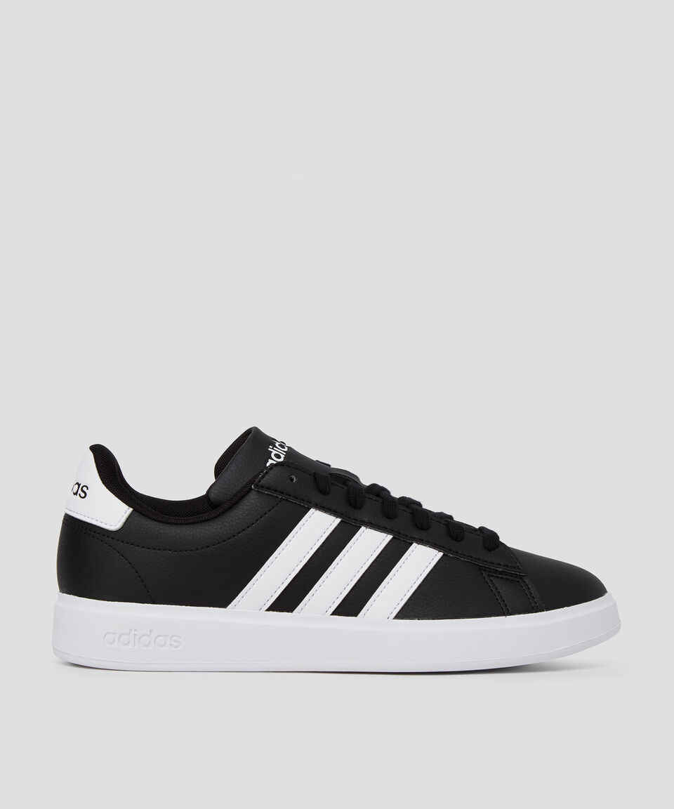 Adidas Tenis casuales Grand Cort con franjas Hombre
