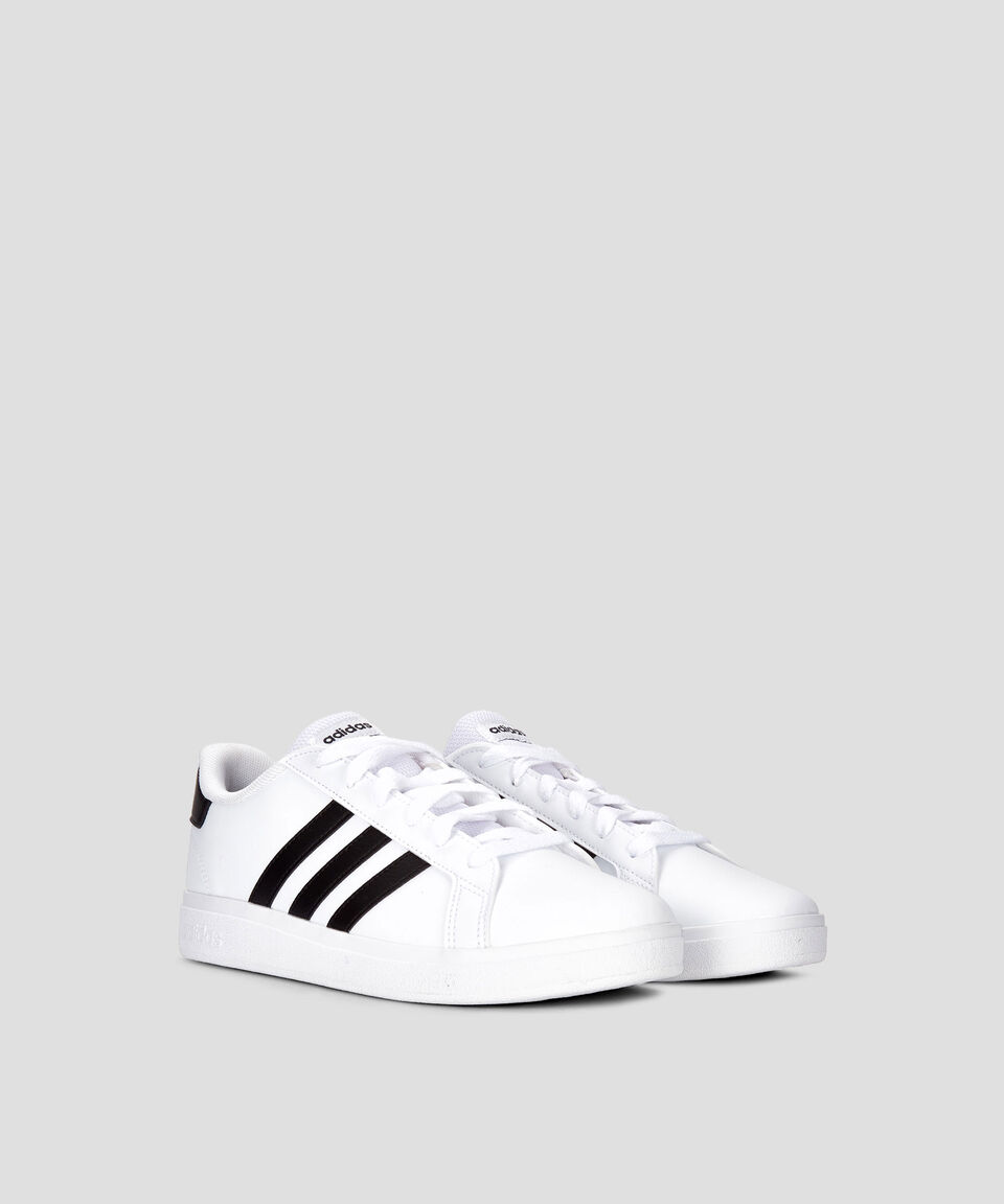 Adidas Tenis Casuales Grand Court 2.0 Blancos Niños