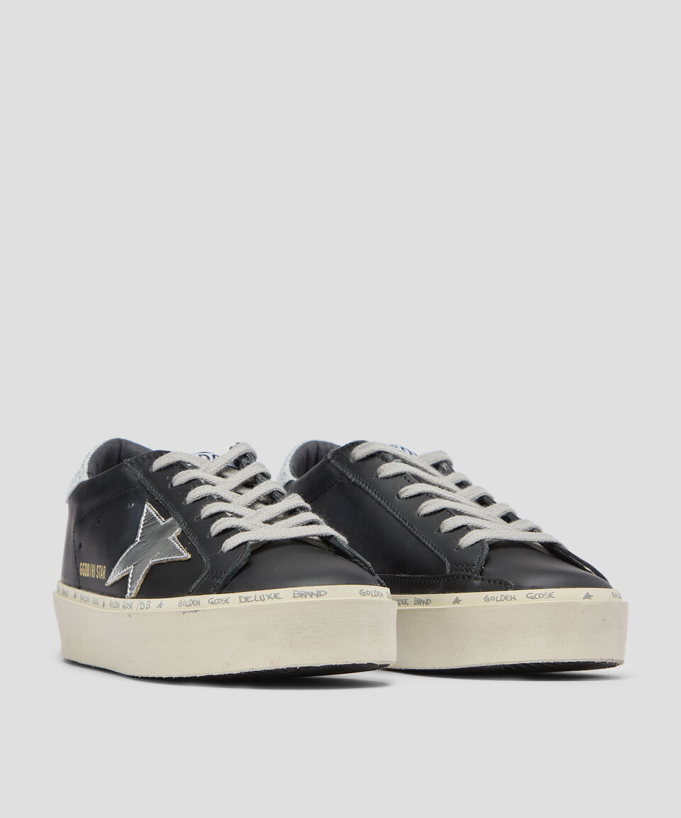 Golden Goose Deluxe Brand Tenis Casuales Hi Star Classic En Piel Vacuna Mujer