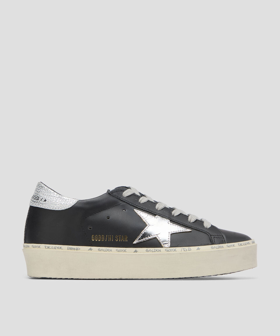Golden Goose Deluxe Brand Tenis casuales Hi Star Classic en piel vacuna Mujer