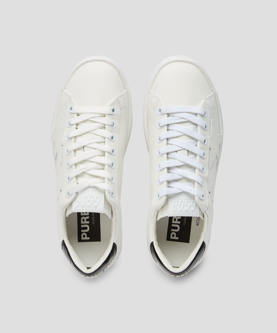 Golden Goose Deluxe Brand Tenis Casuales Pure Star New En Piel Vacuna Mujer