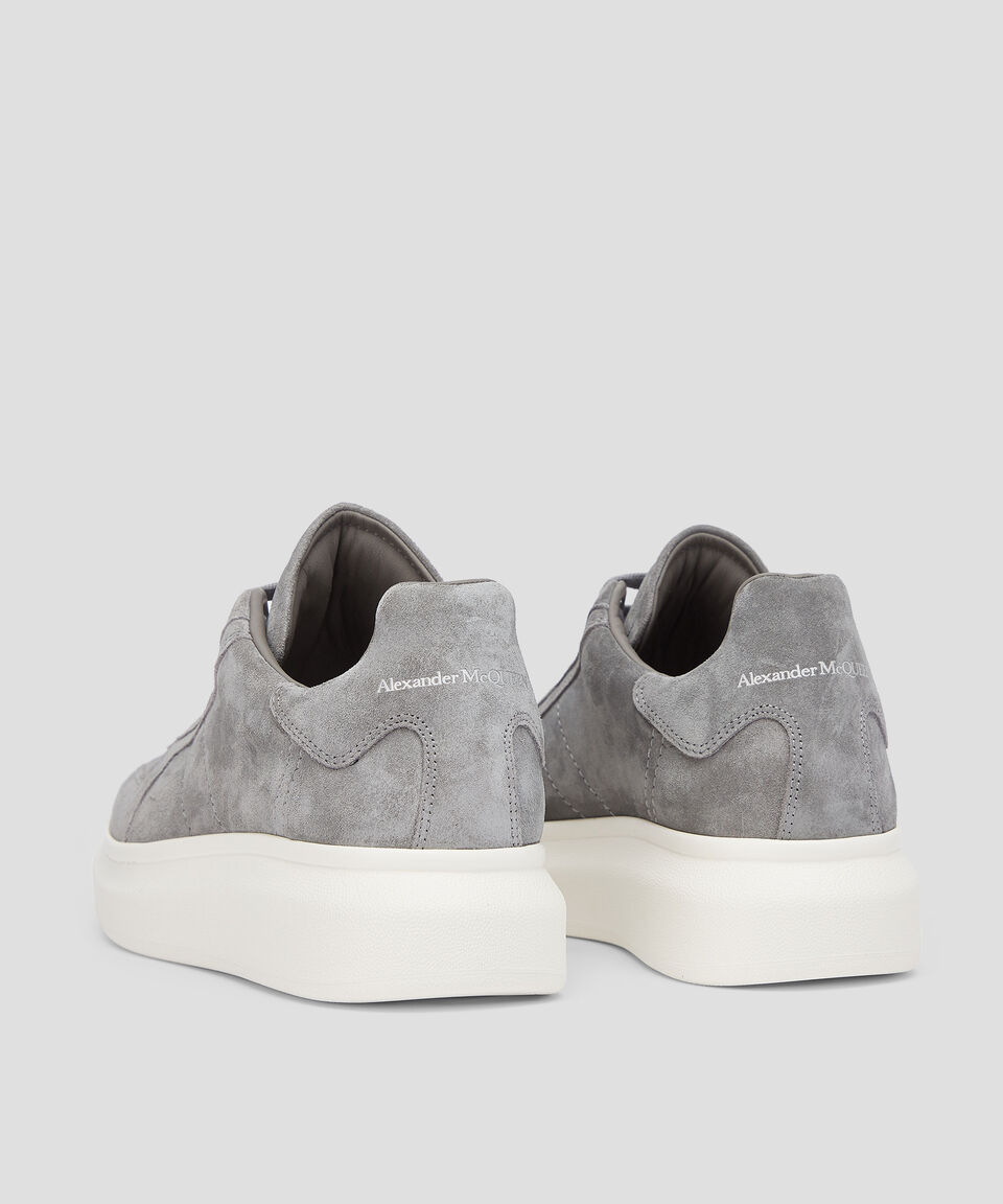 McQueen Tenis Casuales Retro Trainer En Piel Vacuna Hombre