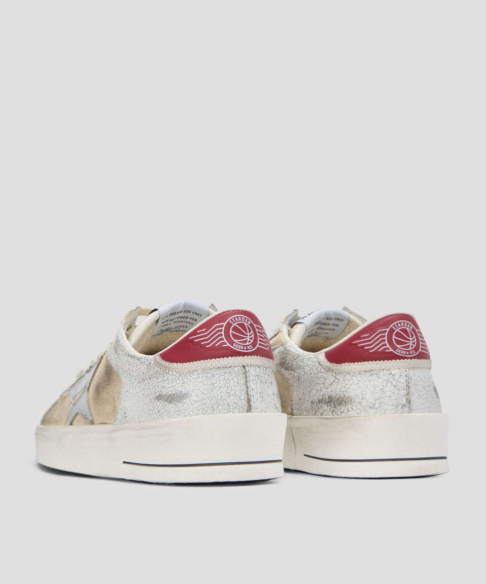 Golden Goose Deluxe Brand Tenis Casuales Stardan En Piel Vacuna Hombre