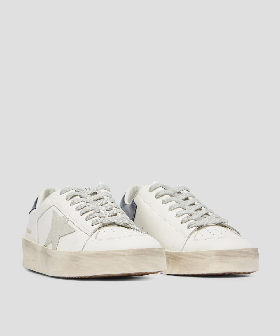 Golden Goose Deluxe Brand Tenis Casuales Stardan En Piel Vacuna Hombre