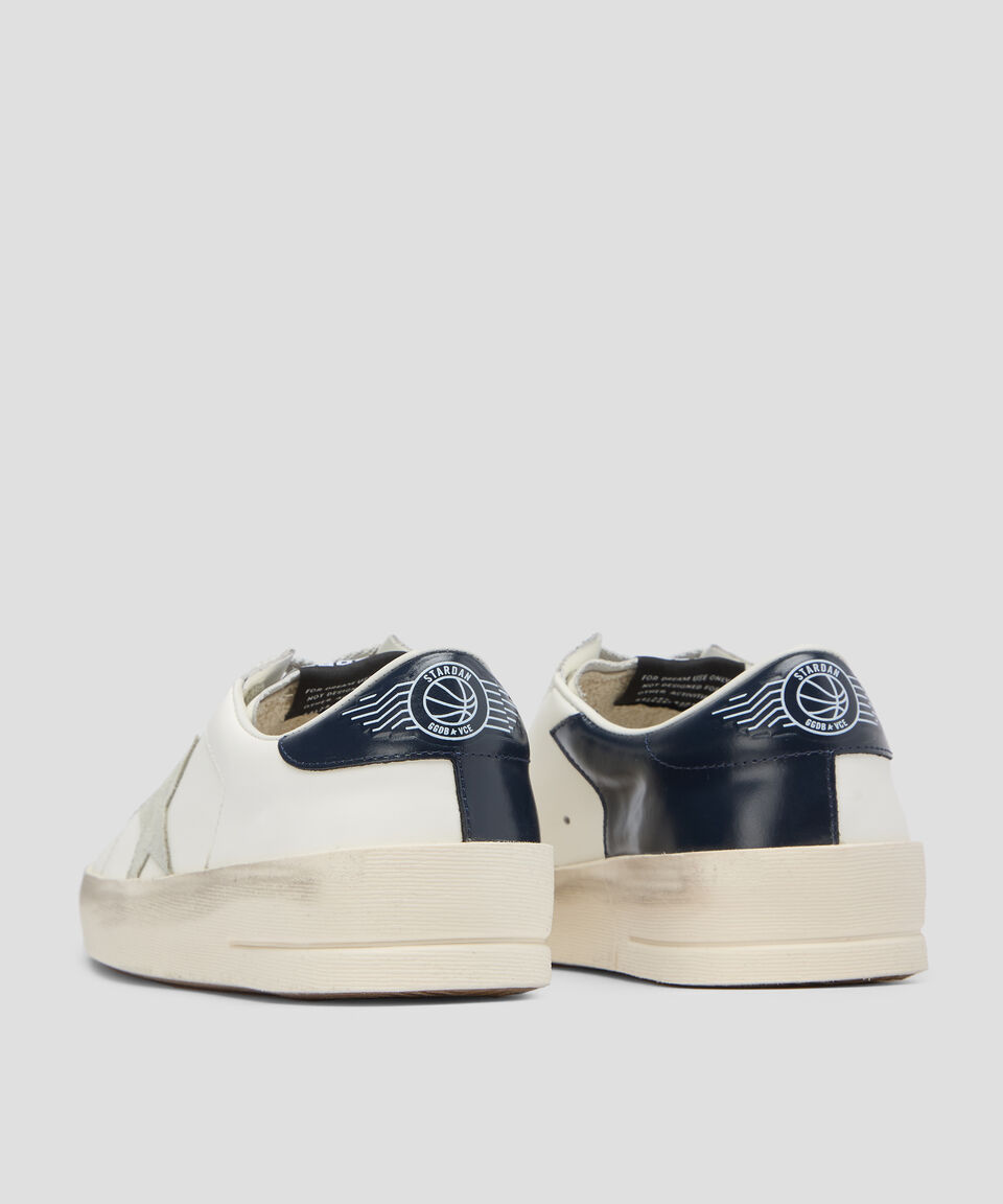 Golden Goose Deluxe Brand Tenis Casuales Stardan En Piel Vacuna Hombre