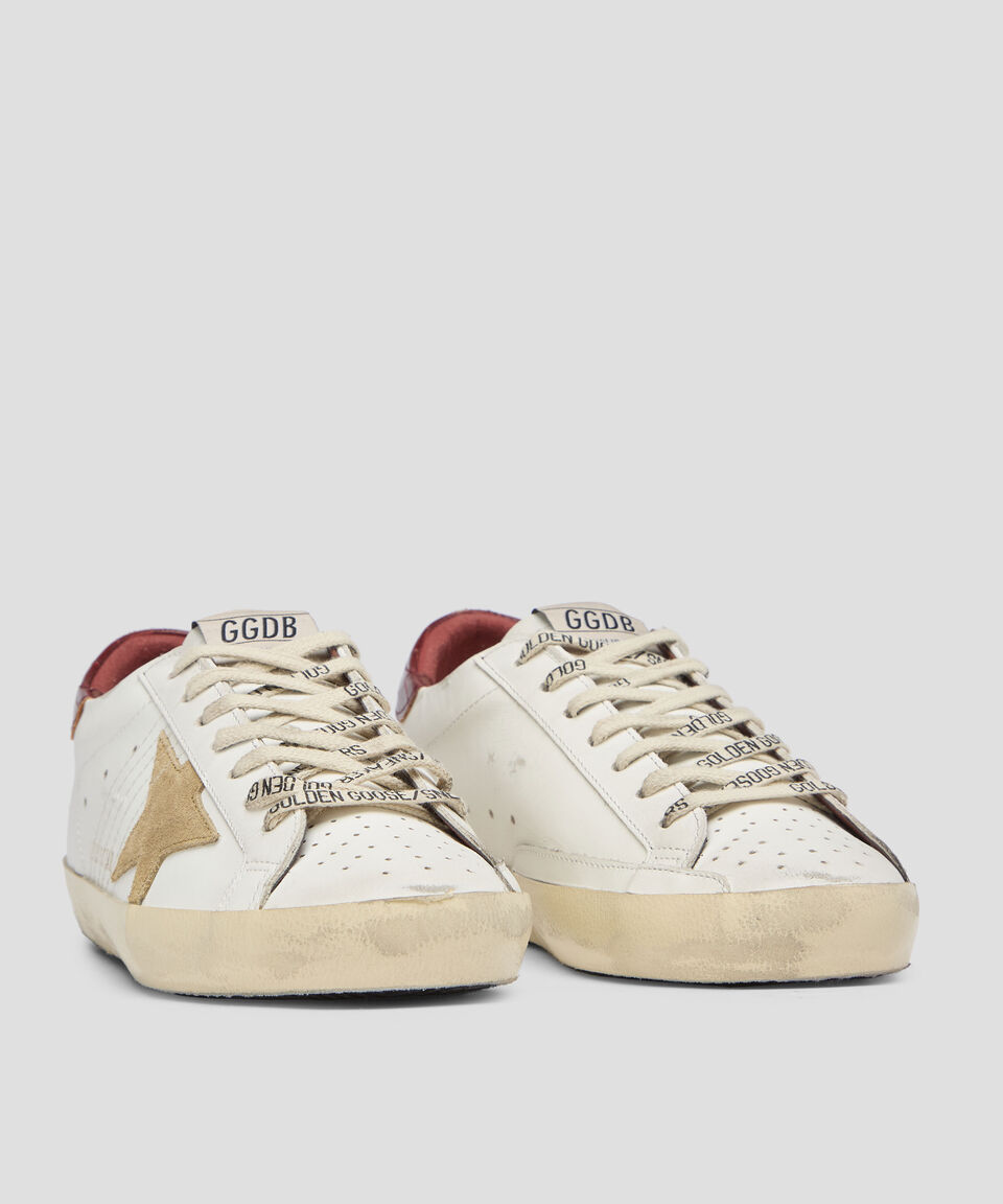 Golden Goose Deluxe Brand Tenis Casuales Super-Star Classic En Piel Vacuna Hombre