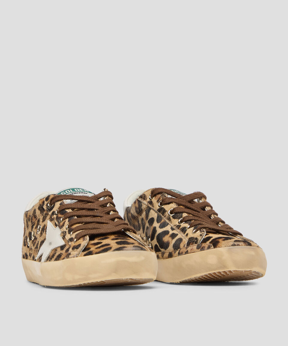 Golden Goose Deluxe Brand Tenis Casuales Super-Star Classic En Piel Vacuna Mujer