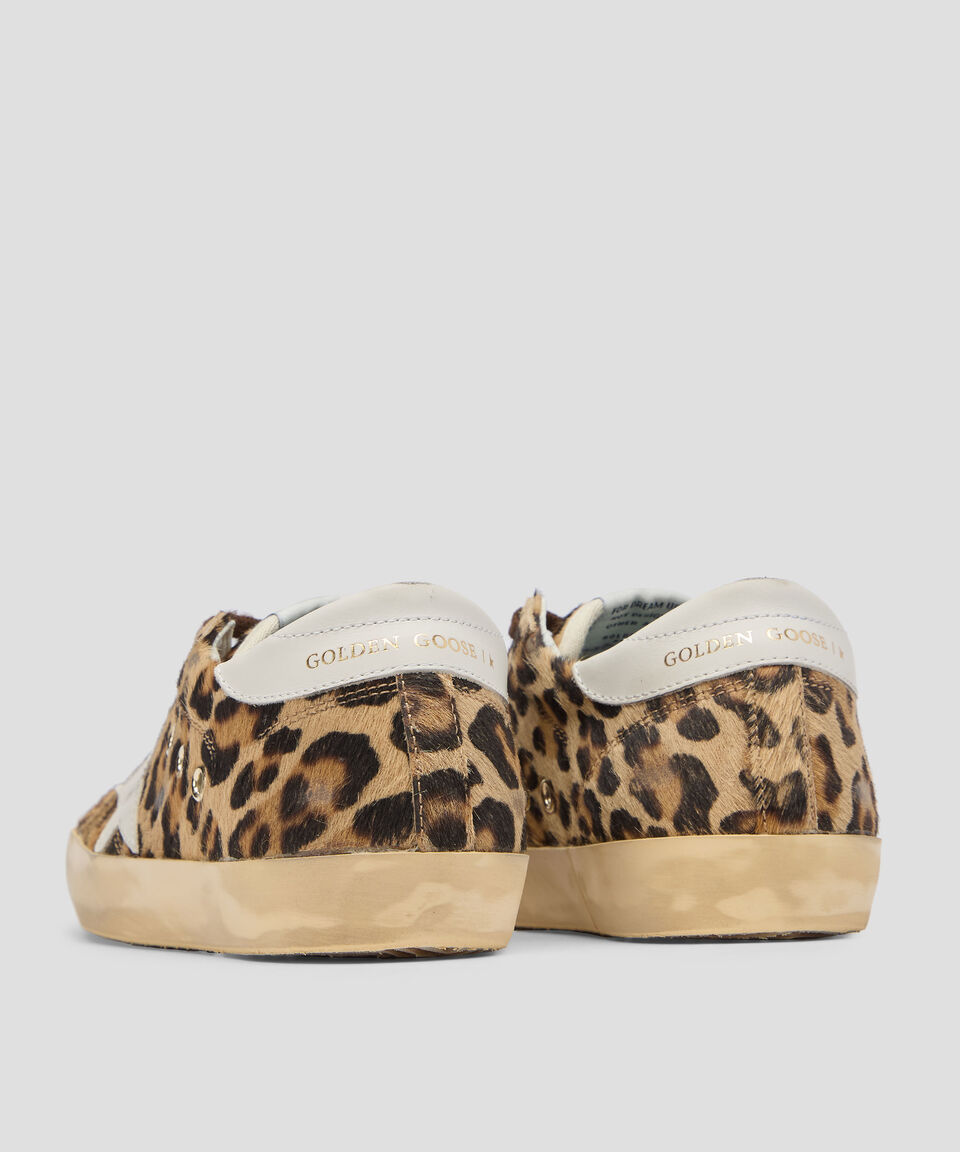 Golden Goose Deluxe Brand Tenis Casuales Super-Star Classic En Piel Vacuna Mujer
