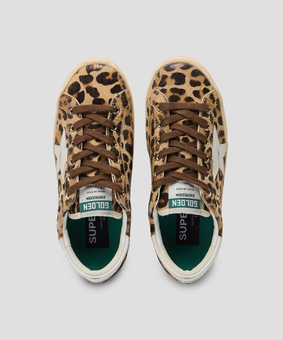 Golden Goose Deluxe Brand Tenis Casuales Super-Star Classic En Piel Vacuna Mujer